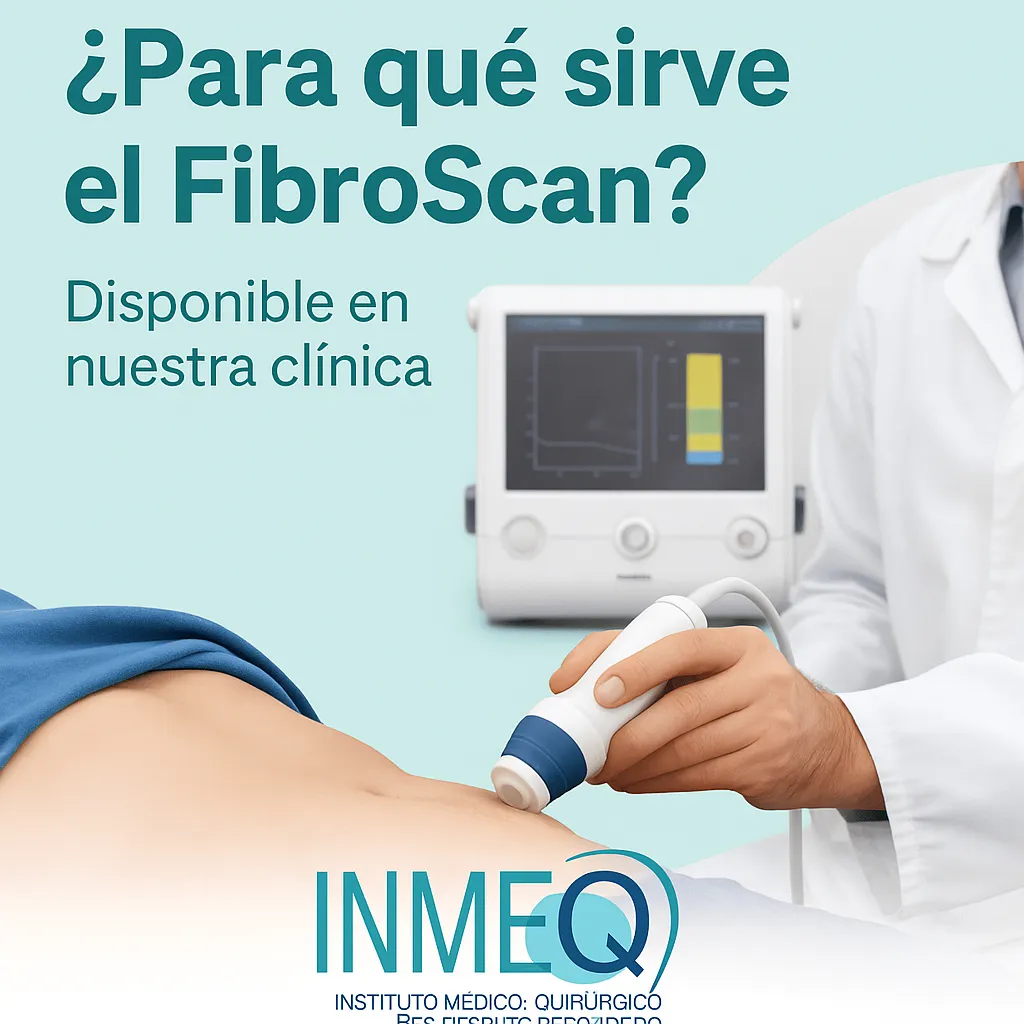 Utilidades del Fibroscan, disponible en INMEQ para la mayoría de seguros de salud